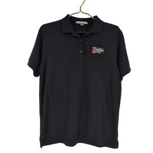 Ketel One Vodka Embroidered Women's Black Golf Shirt/Tee/Polo Top - Size M - EUC